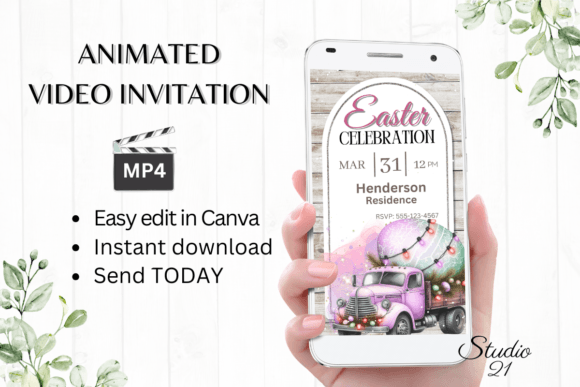 Animated Easter Celebration Invite: Create Digital Magic