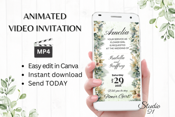 Designing with the Electronic Flower Girl Proposal W3424FG