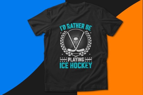 Ice Hockey T-Shirt Design: Your Ultimate Vector Graphic