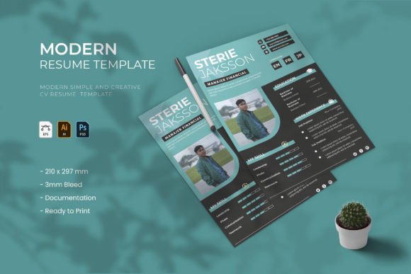 Modern Resume: A Creative Template to Land Your Dream Job
